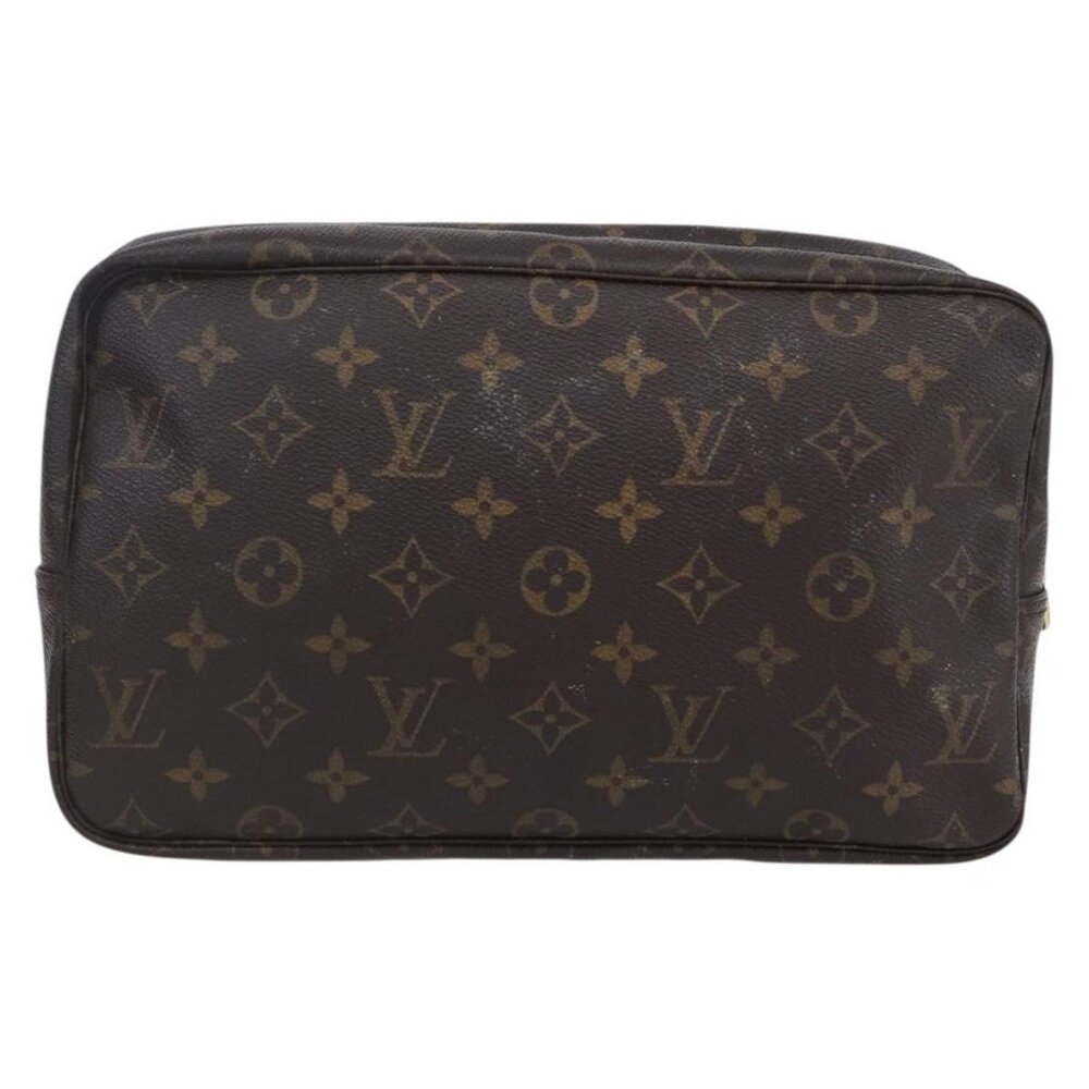 LOUIS VUITTON Monogram Trousse Toilette 28 Clutch Bag M47522 LV Auth 151986 - Picture 3 of 16